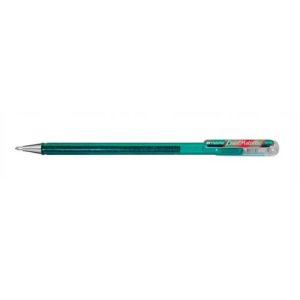 Hybrid Dual Turquoise Green/Metallic Red & Green Gel Pen
