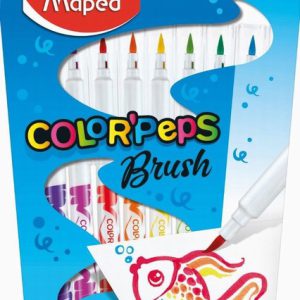 Color’peps Brush Felt Pens (10 Pack)