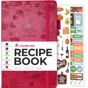 Recipe Book, Hot Pink