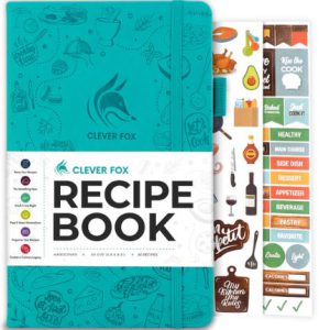 Recipe Book, Turquoise