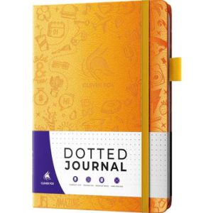 Dotted Journal, Amber Yellow