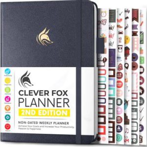 Weekly Planner (2nd Edition), Silver Black
