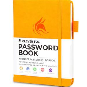 Password Book, Yellow