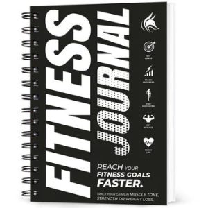 Fitness Journal, Black & White
