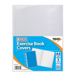 Exercise Book Covers (A4) – 3 Pack