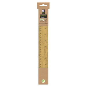 30cm/12″ Bamboo Ruler