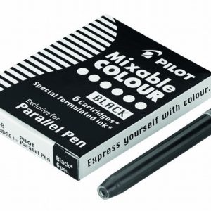 Parallel Pen Black Cartridges (6)