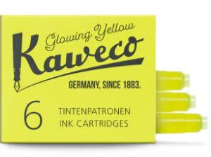 Glowing Yellow Ink Cartridges