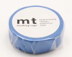 Blue Washi Masking Tape