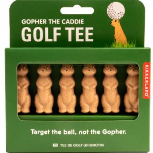 Gopher the Caddy Golf Tee