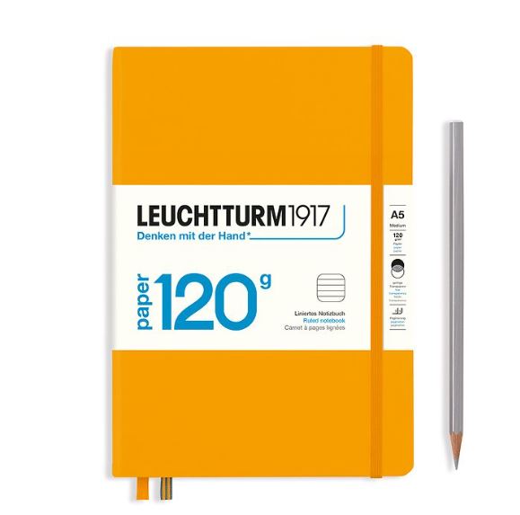 120G Edition A5 Hardback - Ruled