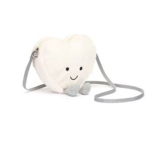 Amuseable Cream Heart Bag