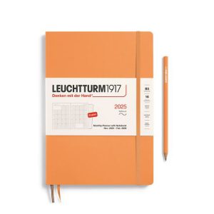 Monthly Planner with Notebook Composition (B5) 2025