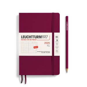 Monthly Planner with Notebook Paperback (B6+) 2025