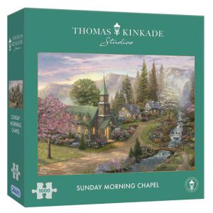 Thomas Kinkade: Sunday Morning Chapel (1000)