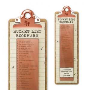 Bucket List Bookmark