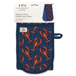 Organic Cotton Double Lined Oven Gloves