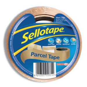 Sellotape Buff Packaging Tape 48×66