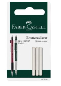 Faber Castell Spare Eraser Grip 1345/1347 x3
