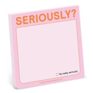 Knock Knock Novelty Sticky Notes