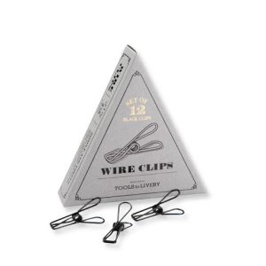 Tools To Live By-Wire Clips (Black)