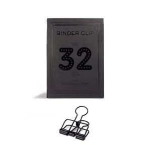 Tools To Live By-32mm Paper Clips (Black)