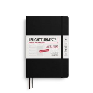 Academic 18 Month Weekly Planner & Notebook – A5, Hardback