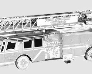 Metal Earth Fire Engine