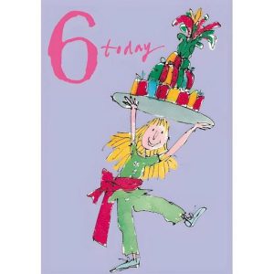 Quentin Blake Birthday Card for Girls (Assorted Ages)