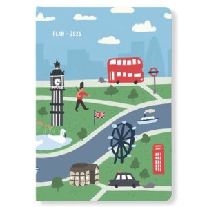 Wanderlust A5 Week to View Diary 2026