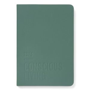 Conscious Evergreen A5 Week to View Diary 2026