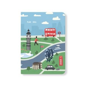 Wanderlust A6 Week to View Diary 2026
