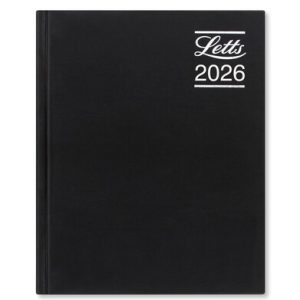 Rhino A5 Week to View with Appointments etc. Diary 2026 (Black