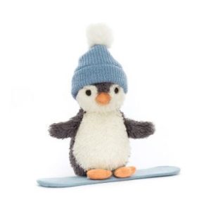 Peanut Penguin Snowboarding (Small)