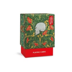 Skull & Flowers Playing Cards