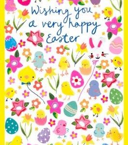 Chicks & Eggs Wishing You A Very Happy Easter