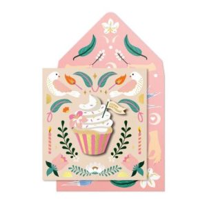 Birthday Cupcake Greeting Card