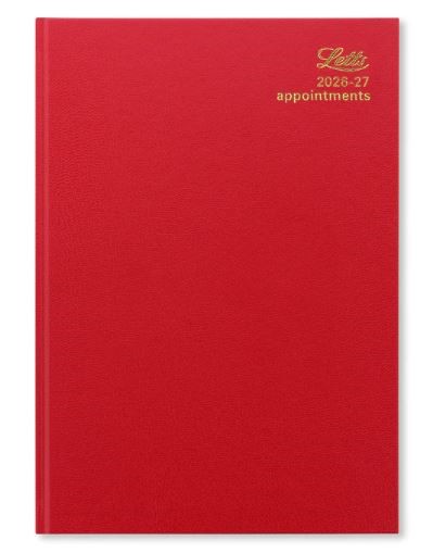 Standard A4 Day to a Page Diary with Appointments 2026-2027