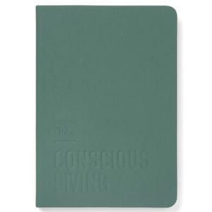Conscious Evergreen A5 Week to View Diary 2026-2027