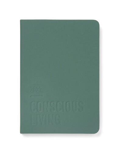 Conscious Evergreen A5 Week to View Diary 2026-2027