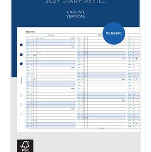 Vertical Year Planner 2027