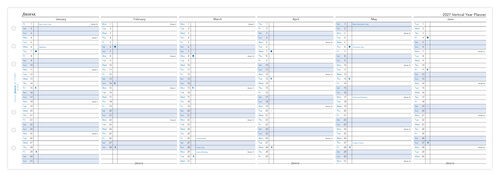 Vertical Year Planner 2027 - Image 2