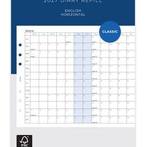 Horizontal Year Planner 2027