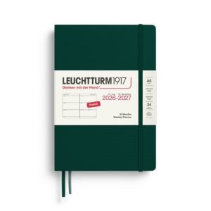 Academic 18 Month Weekly Planner – A5, Hardback