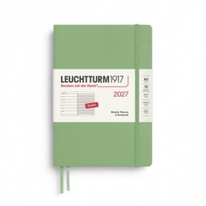 Weekly Planner & Notebook – A5, Hardback