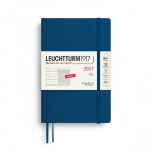 Weekly Planner & Notebook – B6+, Softback