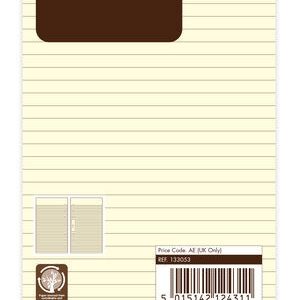 Cotton Cream Ruled Notepaper – Personal