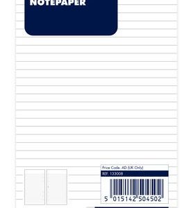 White Ruled Notepaper