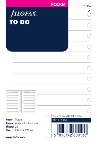 To Do - Pocket