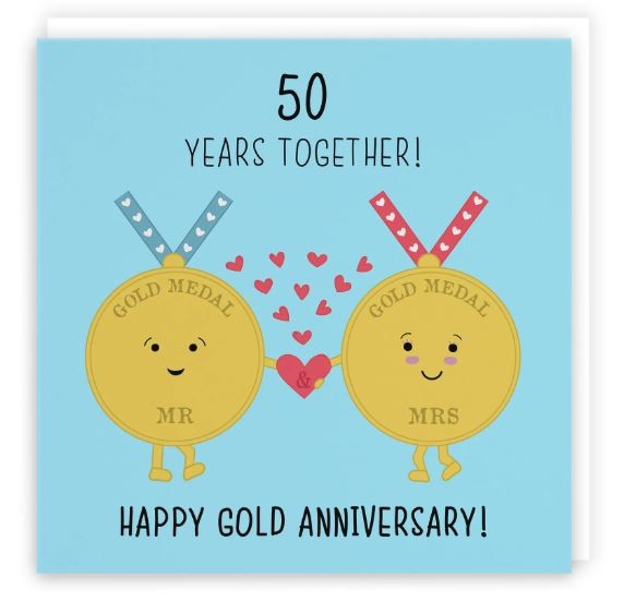50th Anniversary - Gold